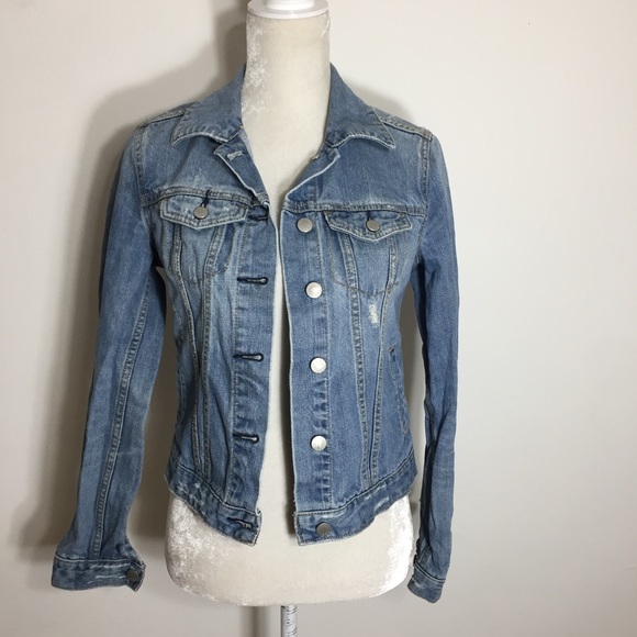 GAP Jackets & Blazers - 🌻Gap • distressed button up Jean jacket